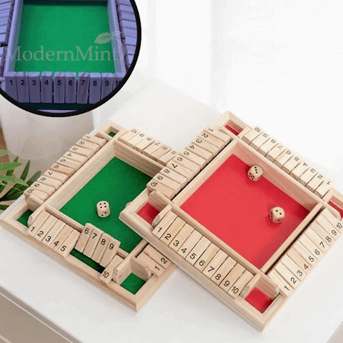 【FAMILY FUN!】 Shut The Box Board Game