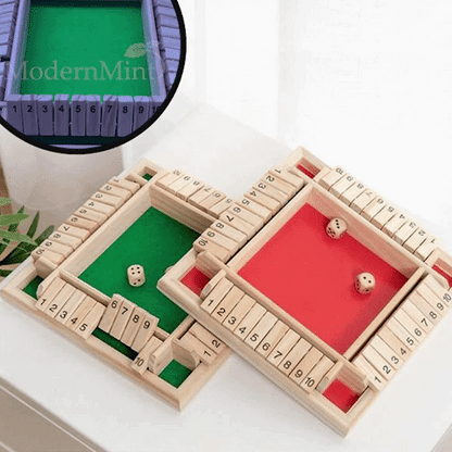 【FAMILY FUN!】 Shut The Box Board Game