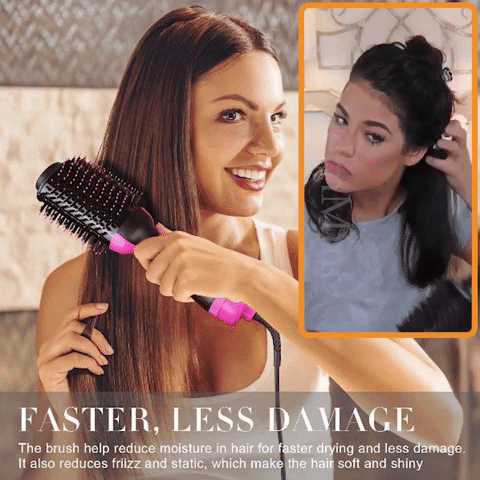 【SALON BEAUTY!】 4-in-1 Dryer & Volumizing Brush