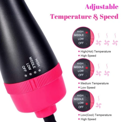 【SALON BEAUTY!】 4-in-1 Dryer & Volumizing Brush