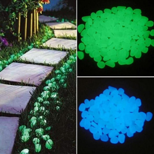 【MULTI-BUY SALE】 Glow in the Dark Garden Pebbles