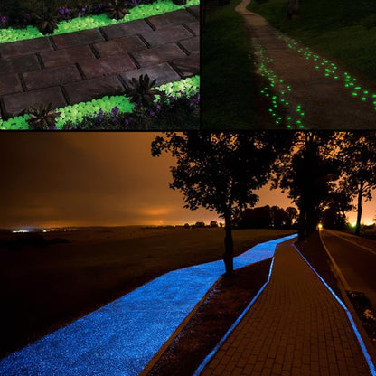 【MULTI-BUY SALE】 Glow in the Dark Garden Pebbles