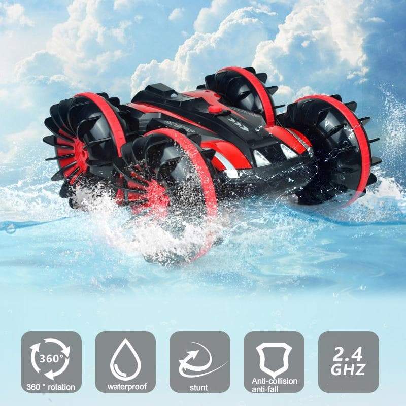 【ADVENTURE AWAITS!】 Amphibious 36O™  Water & Shock Proof Stunt RC Car