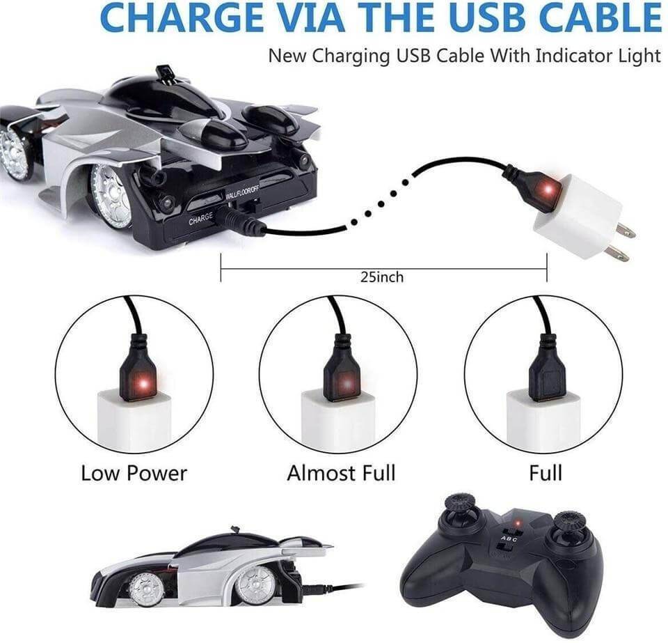 【MULTI-BUY SALE】 Wireless Wall Climbing Car