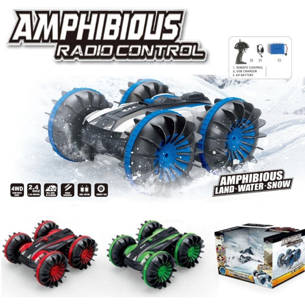 【ADVENTURE AWAITS!】 Amphibious 36O™  Water & Shock Proof Stunt RC Car