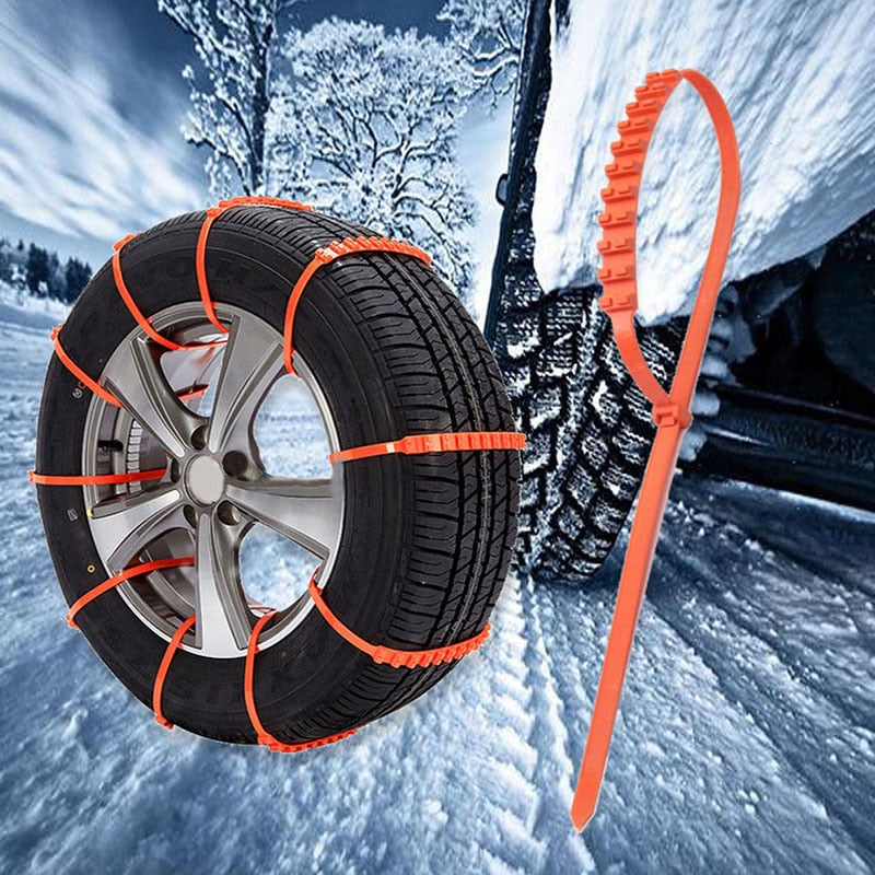 【ROAD READY!】 Reusable Winter Emergency Tire Cables