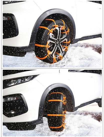 【ROAD READY!】 Reusable Winter Emergency Tire Cables